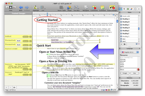 Nisus Writer Pro