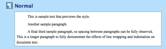 Changing the text and paragraph formatting in Style Sheet view.png
