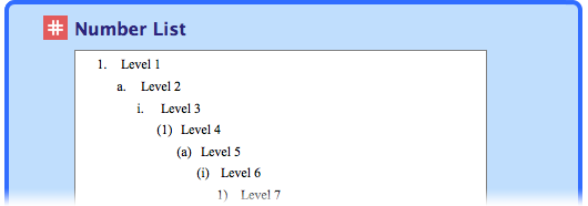 List Styles