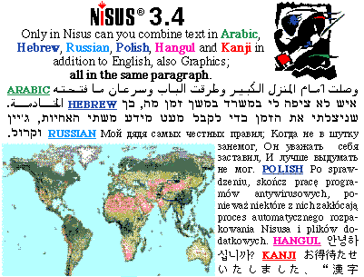 Six Languages in Nisus