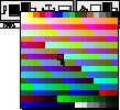 Pen color popup