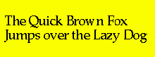 Colored text