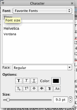 The character palette without &quot;gear&quot;