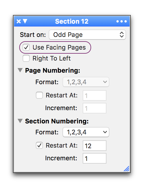 nisus writer pro set margins