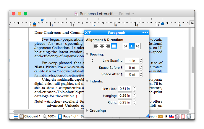 Space Before (Above) Paragraph (with show invisibles turned on).png